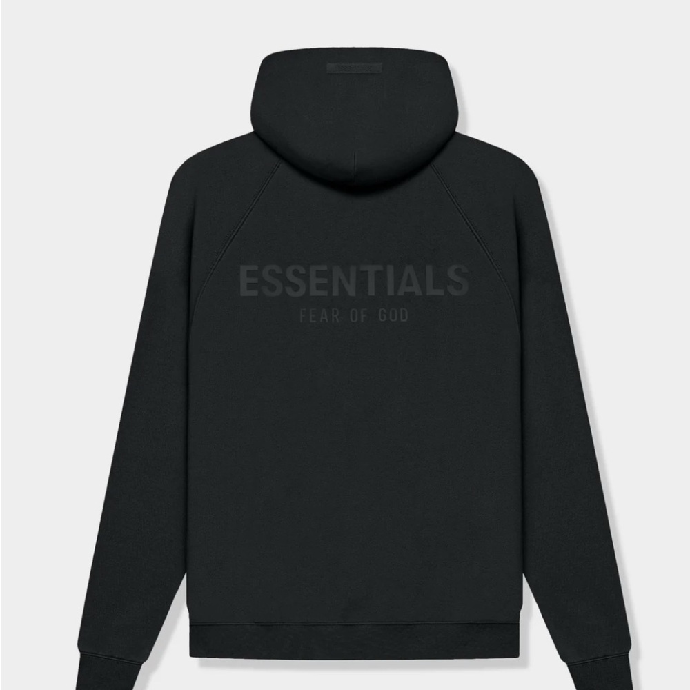 Fear of God Black Essentials Hoodie (Large)
